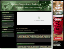 Tablet Screenshot of dresdner-gitarrenlehrer.de